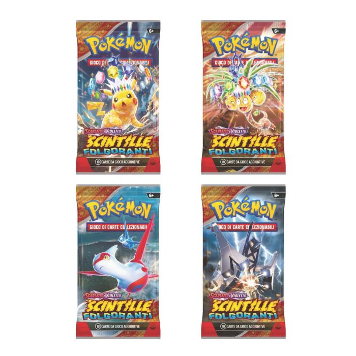 Pokémon Megaevoluzione Bustina Singola 10 Carte Collezionabili