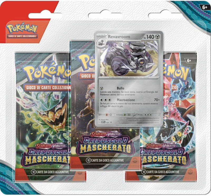 Scarlatto & Violetto: Crepuscolo Mascherato - 3 Pack Blister Revavroom (ITA)
