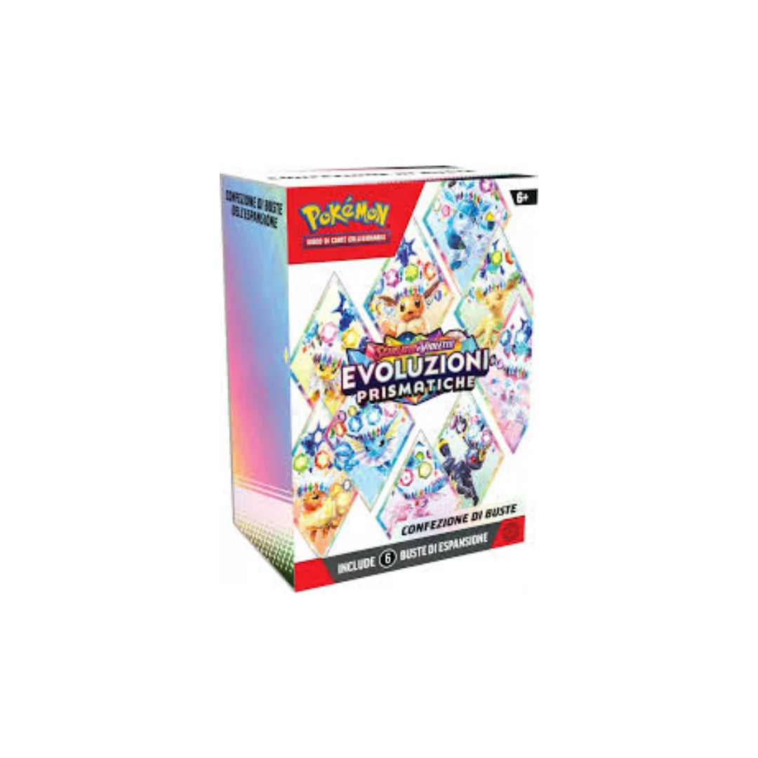 Pokémon – Evoluzioni Prismatiche – Bundle 6 Pack (ITA)