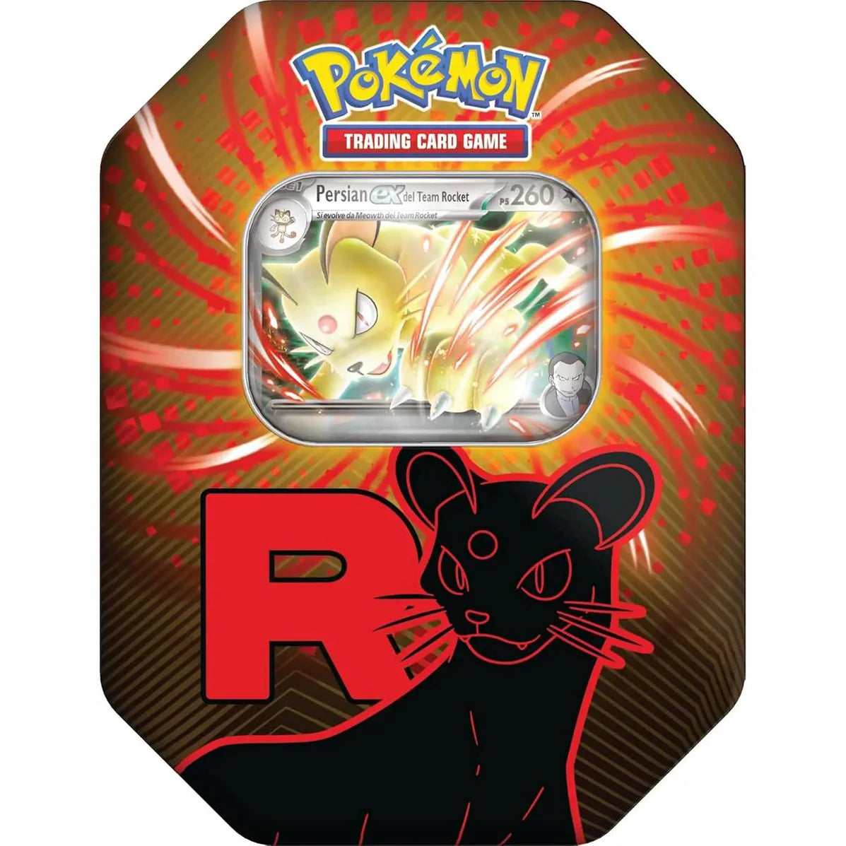 Pokémon Scarlatto E Violetto Rivali Predestinati Tin Da Collezione Persian-Ex
